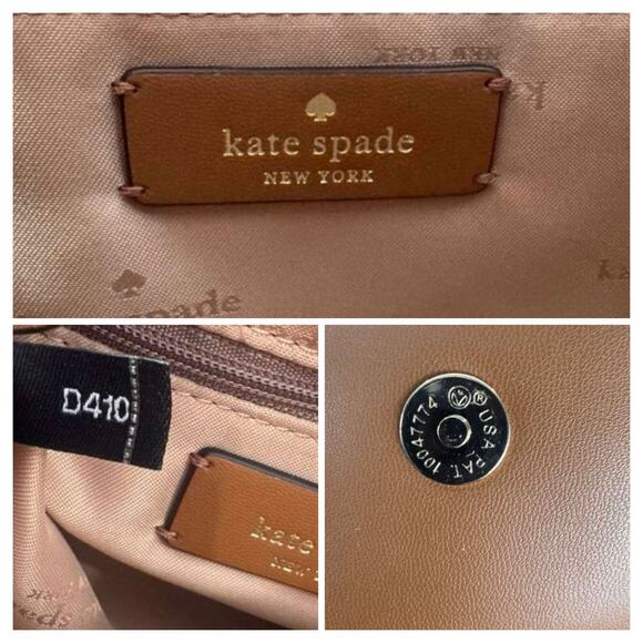 Kate Spade Rosie Medium Flap Backpack Warm Gingerbread Brown Pebbled Leather Bag main image 4